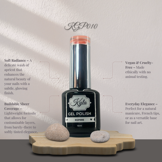 Kyla Gel Polish – KGP005 (Sheer Apricot)