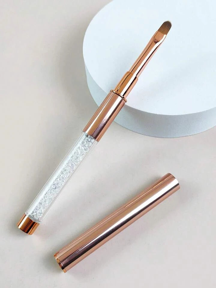 Rose Gold Round Gel Brush