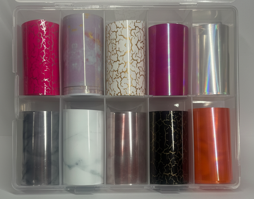 Nail Art Foil Box - Marbel 2