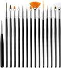 15 Piece Nail Brush Set