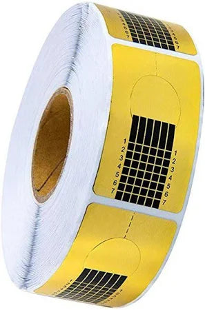 Professional Nail Forms - Gold- (500 Pcs)