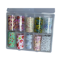 Nail Art Foil Box - Spring Flowers