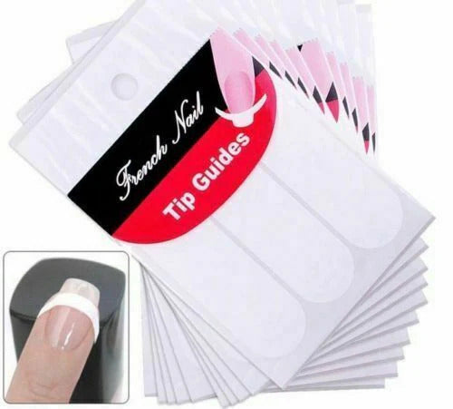 French Tip Guide Stickers