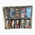 Nail Art Foil Box - Graphite (02)