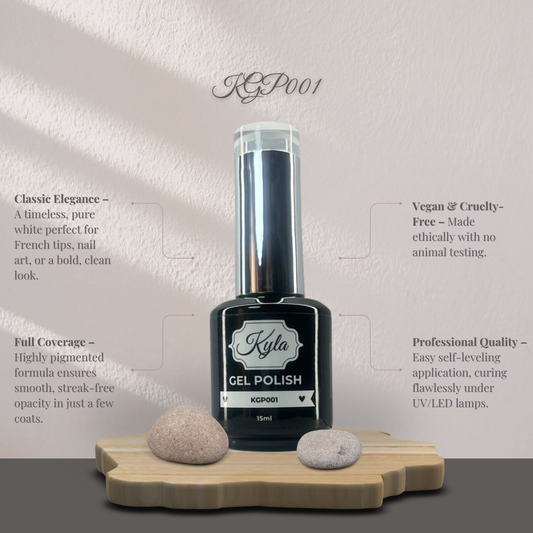 Kyla Gel Polish - KGP001 (White)