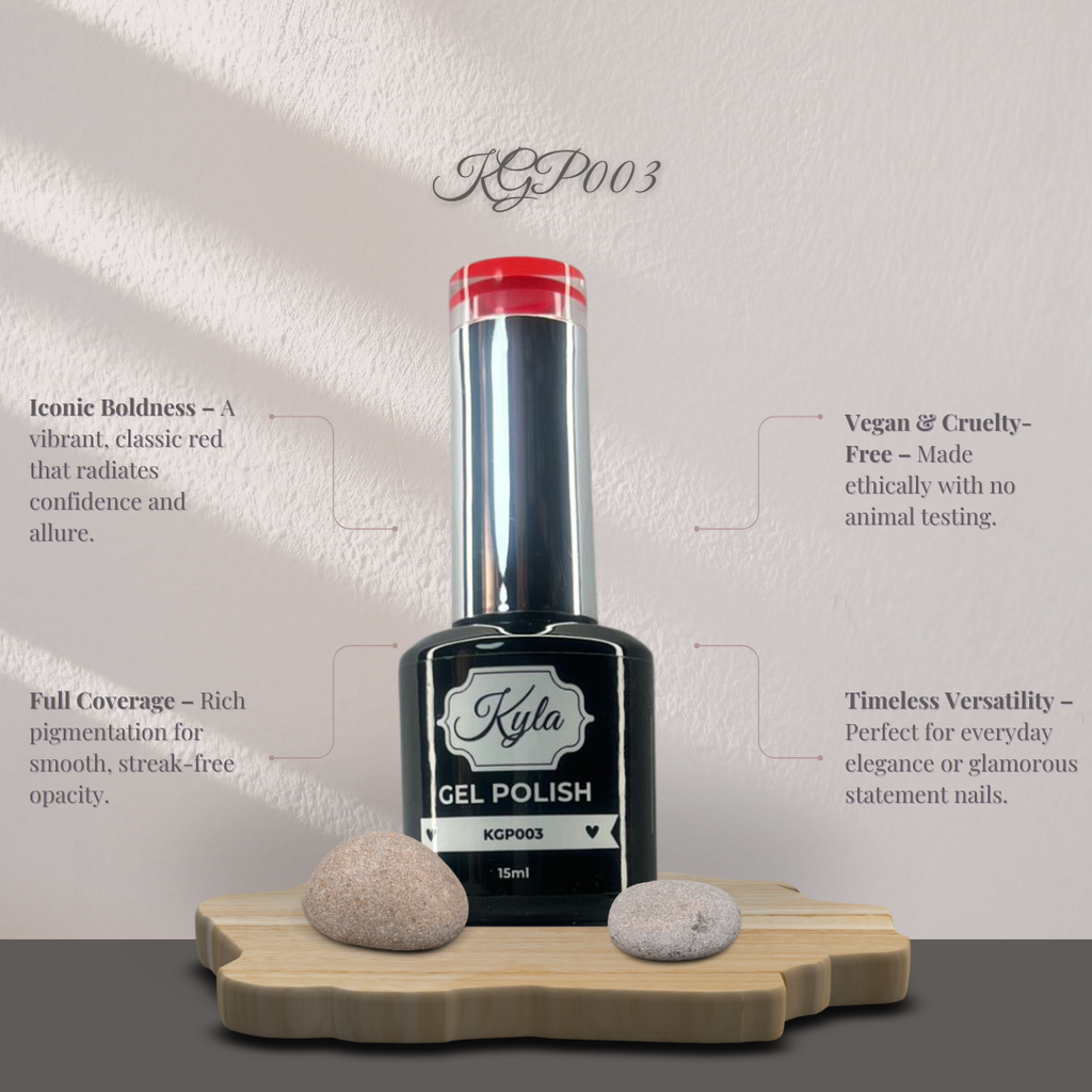 Kyla Gel Polish – KGP003 (Bright Red)