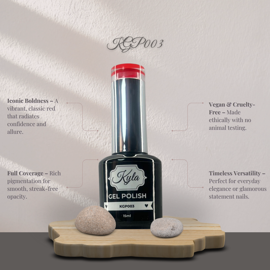 Kyla Gel Polish – KGP003 (Bright Red)