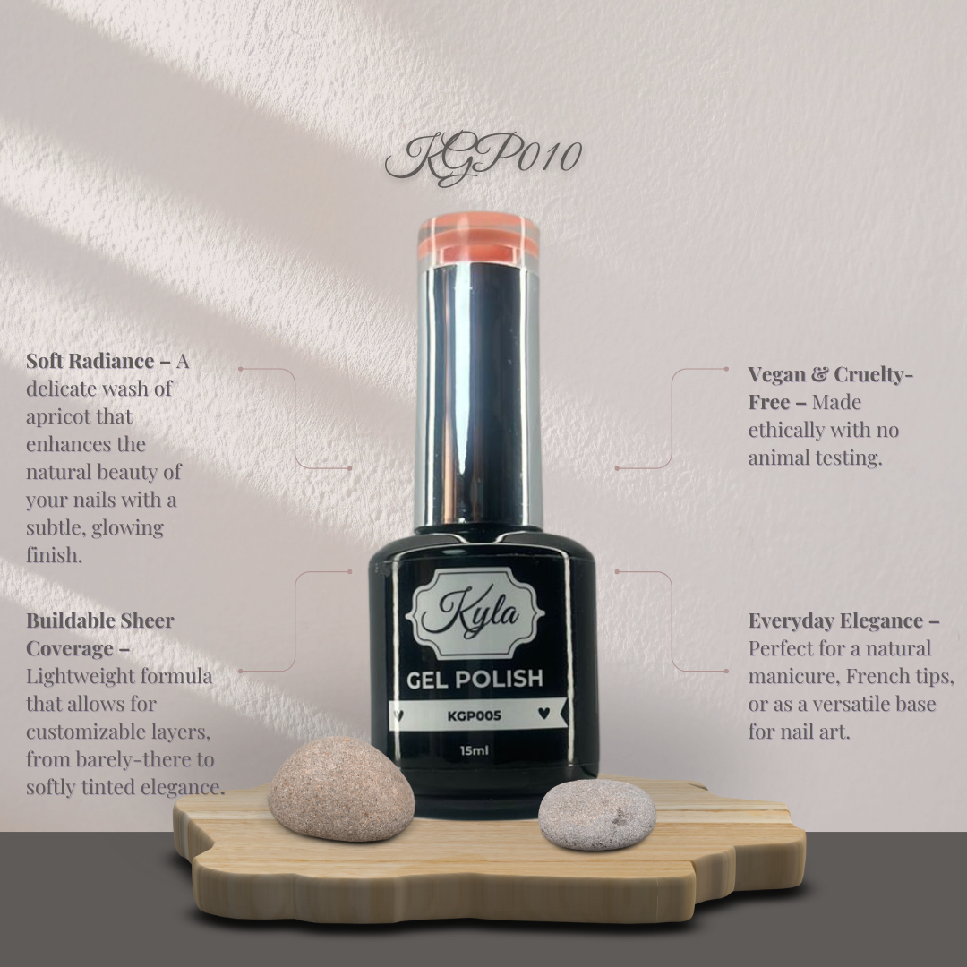 Kyla Gel Polish – KGP005 (Sheer Apricot)