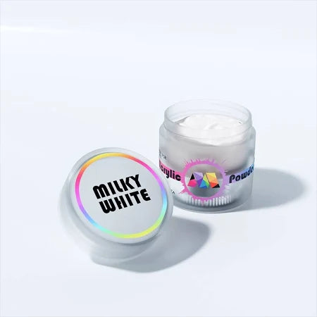 Professional Milky White Acrylic Powder - 245g